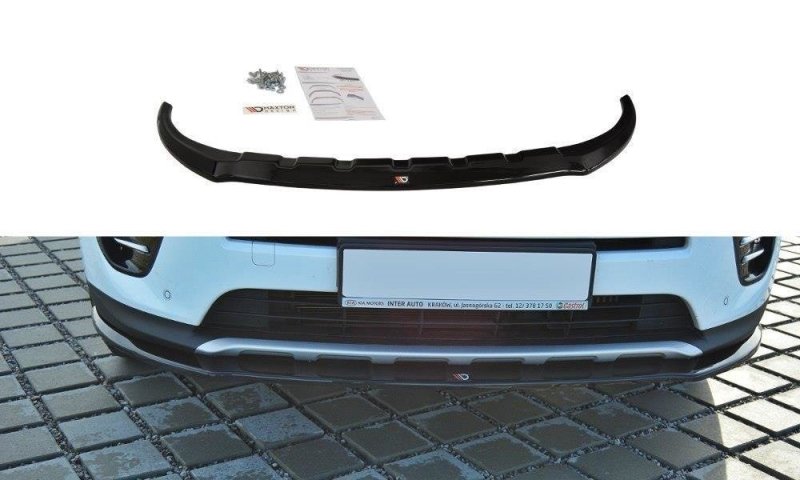 Maxton Front Ansatz für KIA SPORTAGE mk4 GT-Line schwarz Hochglanz KI-SP-4-GT-FD1-G