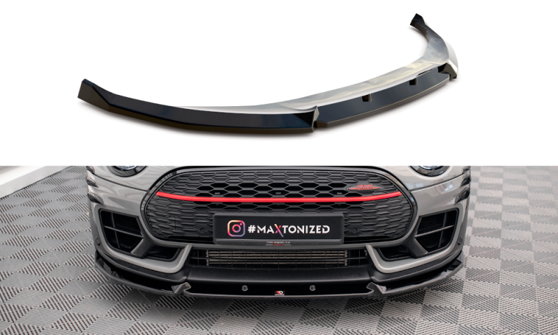 Maxton Front Ansatz V.3 für Mini Cooper Clubman John Cooper Works F54  schwarz Hochglanz MC-CM-2-S-JCW-FD3-G