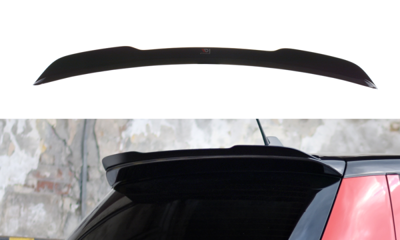 Maxton Spoiler CAP für Skoda Fabia RS Mk2 schwarz Hochglanz SK-FA-2-RS-CAP1-G