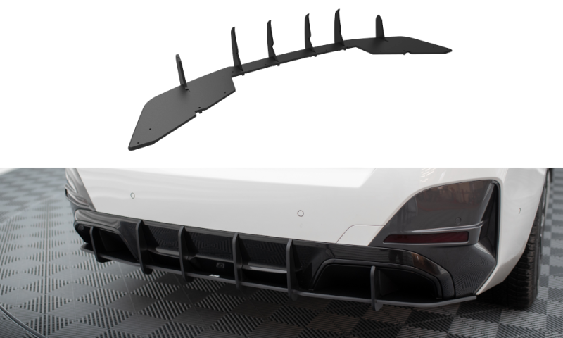Maxton Street Pro Heckschürze für BMW i4 M-Paket G26 BMI4G26MPACKCNC-RS1B