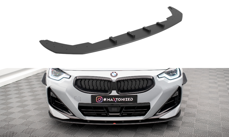 Maxton Street Pro Front Ansatz für für BMW 2 Coupe M-Paket / M240i G42 BM242MPACKCNC-FD1B