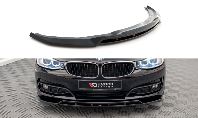 Maxton Front Ansatz für BMW 3er GT F34 schwarz Hochglanz BM-3-34-GT-FD1G+FD1R-G