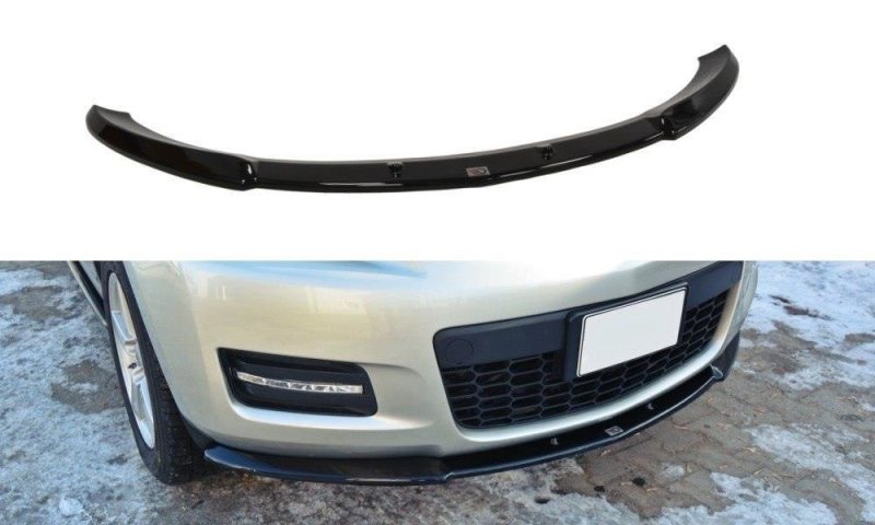 Maxton Front Ansatz für MAZDA CX-7 schwarz Hochglanz MA-CX-7-FD1-G