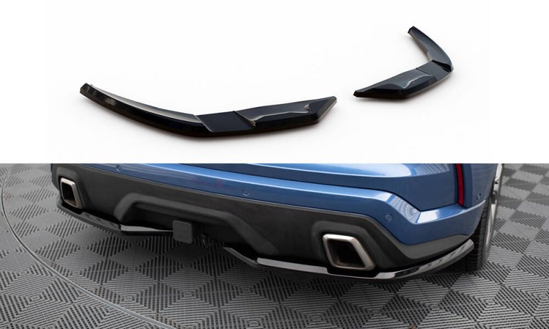 Maxton Heck Ansatz Flaps Diffusor Ford Edge ST Mk2 schwarz Hochglanz FO-ED-2-ST-RSD1-G