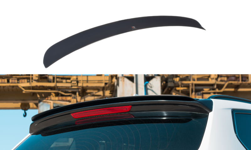 Maxton Spoiler CAP für BMW X3 F25 M-Paket Facelift  schwarz Hochglanz BM-X3-25-MPACK-CAP1-G
