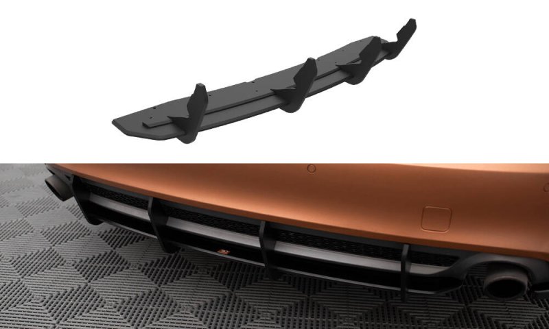 Maxton Street Pro Heckschürze Audi A7 S-Line C7 AUA7C7CNC-RS1B
