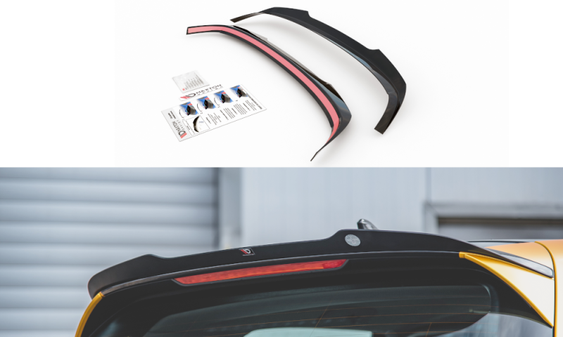 Maxton Spoiler CAP V.2 für VW Golf 8 schwarz Hochglanz VW-GO-8-CAP2-G