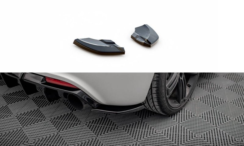 Maxton Heck Ansatz Flaps Diffusor V.3 VW Scirocco R Mk3 schwarz Hochglanz VW-SC-3-R-RSD3-G