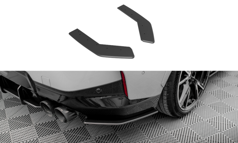 Maxton Street Pro Heck Ansatz Flaps Diffusor für BMW 2 Coupe M240i G42 BM242MCNC-RSD1B