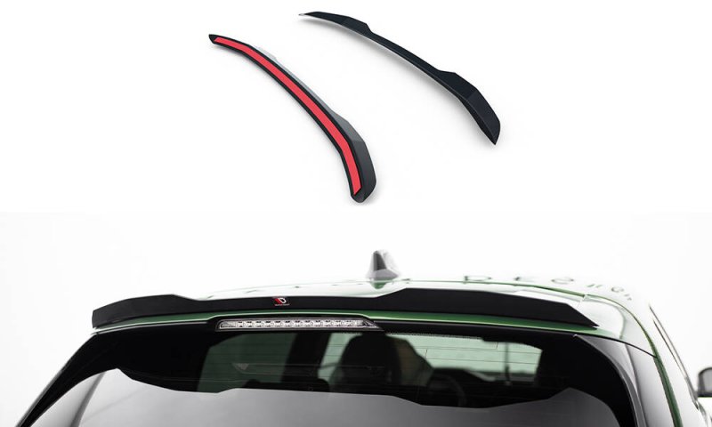 Maxton Spoiler CAP Abrisskante Peugeot 308 GT Hatchback Mk3 schwarz Hochglanz PE-308-3-GT-CAP1-G