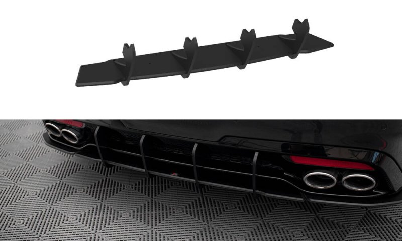 Maxton Street Pro Heckschürze V.1 Kia Stinger GT / GT-Line Mk1 KIST1GTLINECNC-RS1B