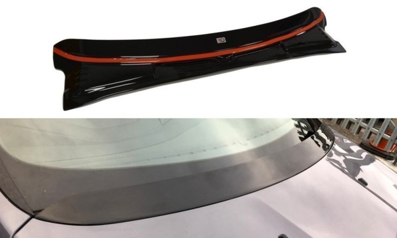 Maxton Verlangerung MotorHaube Ford Focus Mk3 / Mk3 FL / ST / RS schwarz Hochglanz FO-FO-3/3F-ALL-BE1-G