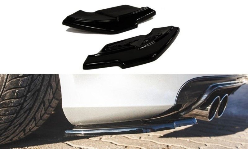 Maxton Heck Ansatz Flaps Diffusor für Audi S3 8P / S3 8P FL schwarz Hochglanz AU-S3-2-RSD1-G