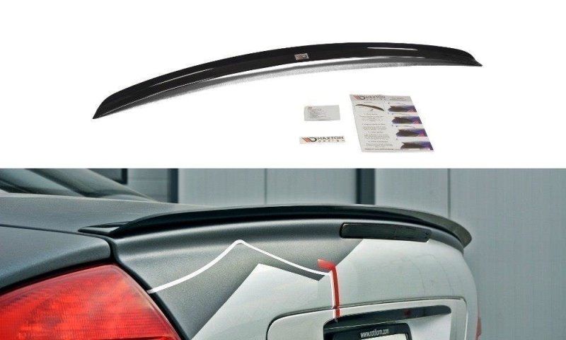 Maxton Spoiler CAP für MERCEDES CL-KLASSE C215 schwarz Hochglanz ME-CL-215-CAP1-G