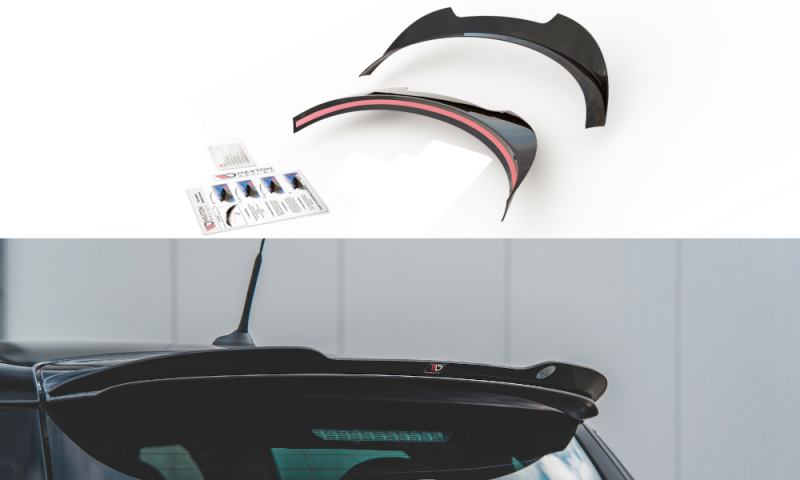 Maxton Spoiler CAP für Mini Countryman Mk1 JCW schwarz Hochglanz MC-CO-S-1-CAP1-G