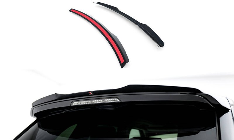 Maxton Spoiler CAP Abrisskante Land Rover Range Rover Sport Mk2 schwarz Hochglanz LR-RR-SPORT-2-CAP1-G