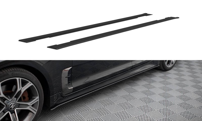 Maxton Street Pro Seitenschweller Ansatz Kia Stinger GT / GT-Line / Standard Mk1 KIST1GTLINECNC-SD1B