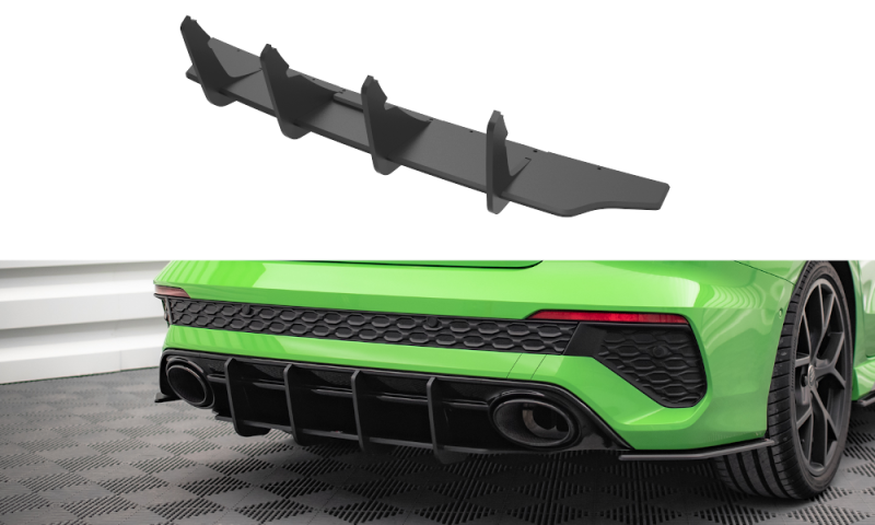 Maxton Street Pro Heckschürze für Audi RS3 Limousine 8Y AURS38YSCNC-RS1B