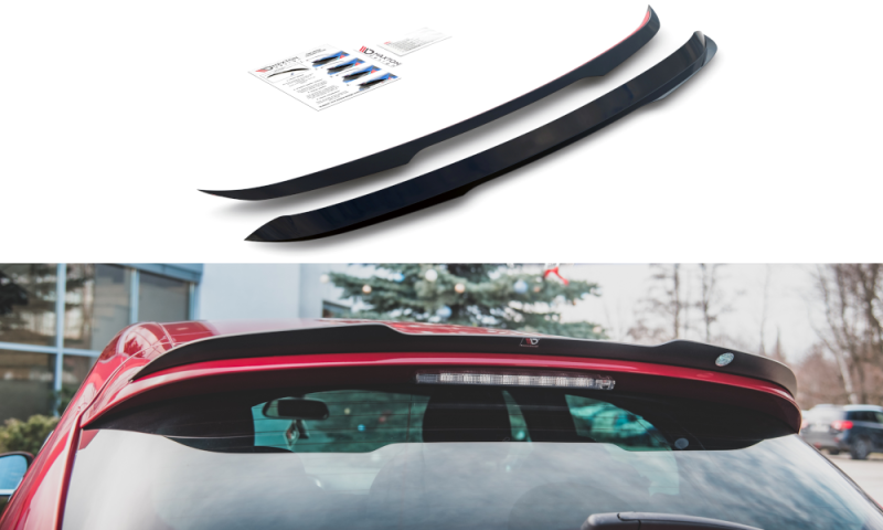 Maxton Spoiler CAP für Citroen DS4 schwarz Hochglanz CI-DS4-1-CAP1-G