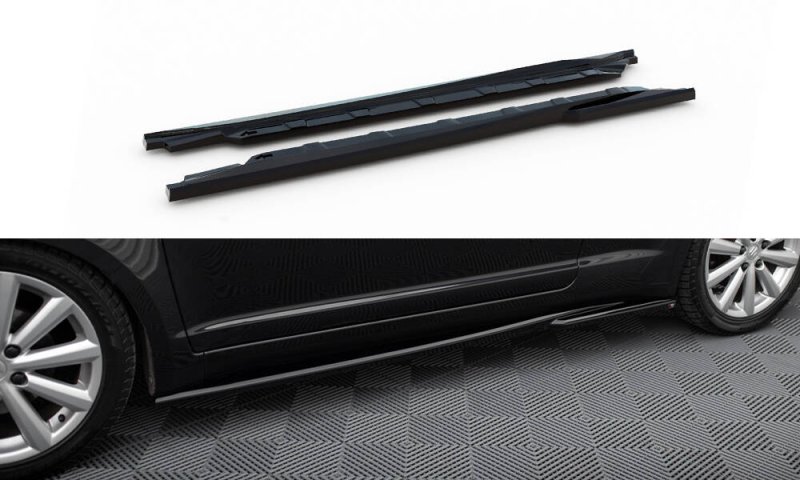 Maxton Seitenschweller Ansatz Suzuki Swift Sport Mk4 schwarz Hochglanz SZ-SW-4-SPORT-SD1-G