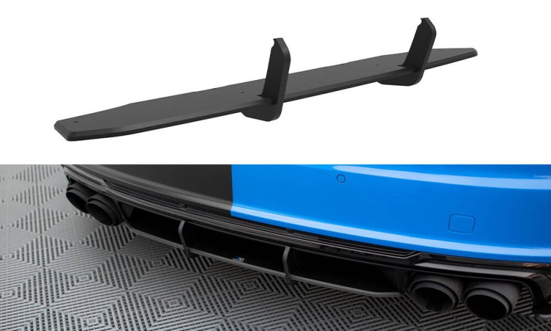 Maxton Street Pro Heckschürze Audi TT S 8S Facelift AUTT3SCNC-RS1B