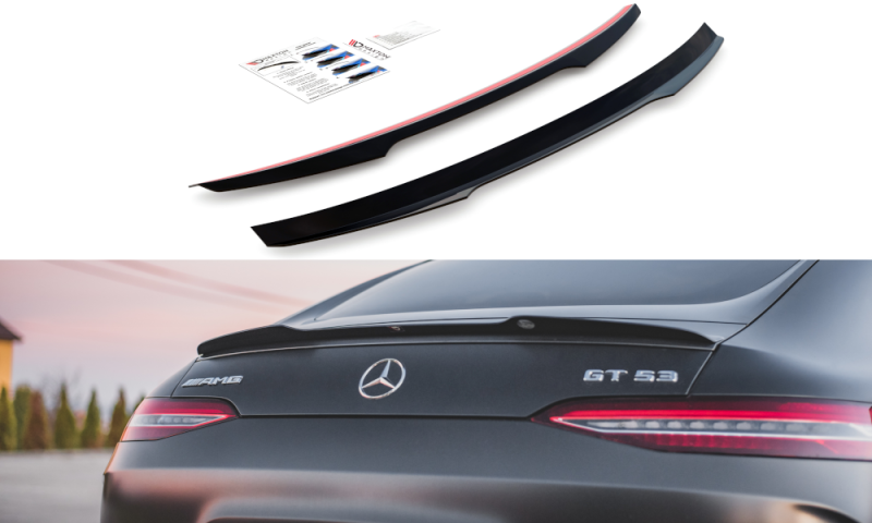 Maxton Spoiler CAP für Mercedes-AMG GT 53 4 Door-Coupe schwarz Hochglanz ME-GT-4D-53-CAP1-G