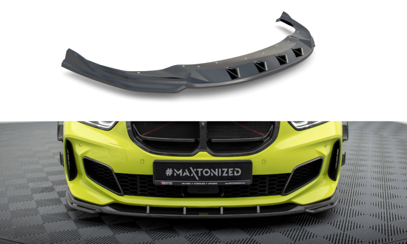 Maxton Carbon Fiber Front Ansatz für BMW 1er F40 M-Paket / M135i CF-BM-1-40-M-FD1-245-P