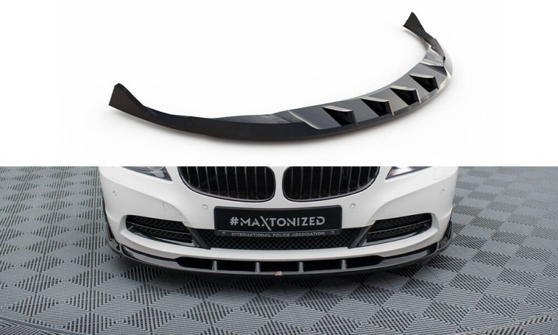Maxton Front Ansatz V.1 BMW Z4 E89 schwarz Hochglanz BM-Z4-89-FD1-G