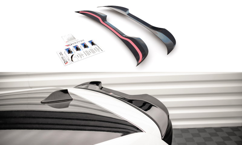 Maxton Spoiler CAP für Volkswagen Up GTI schwarz Hochglanz VW-UP-1-GTI-CAP1-G