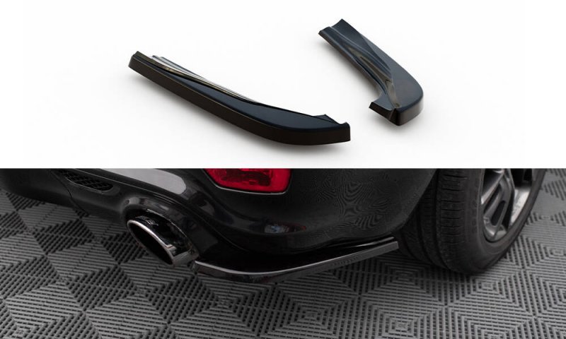 Maxton Heck Ansatz Flaps Diffusor Jeep Grand Cherokee SRT WK2 Facelift schwarz Hochglanz JE-GC-4F-SRT8-RSD1-G