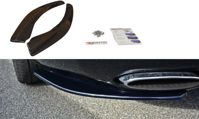 Maxton Heck Ansatz Flaps Diffusor für BENTLEY CONTINENTAL GT schwarz Hochglanz BE-CO-GT-1-RSD1-G