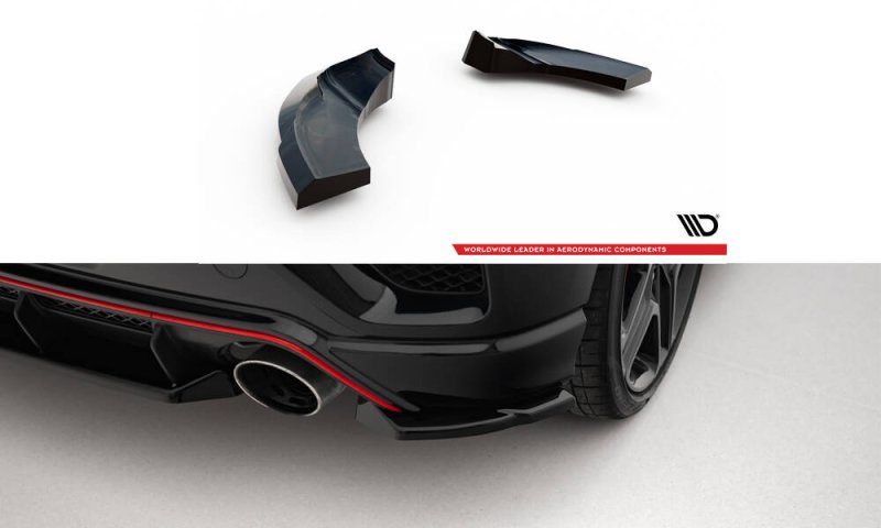 Maxton Heck Ansatz Flaps Diffusor Hyundai Veloster N Mk2 schwarz Hochglanz HY-VE-2-N-RSD1-G