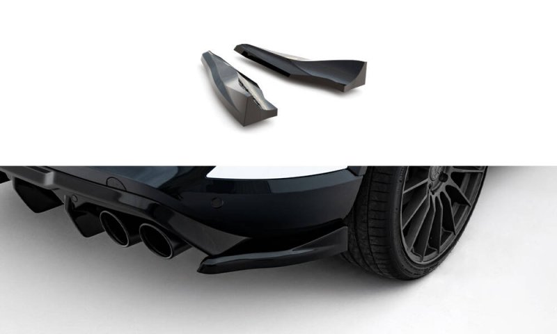 Maxton Heck Ansatz Flaps Diffusor V.4 Cupra Formentor Mk1 Facelift schwarz Hochglanz CU-FO-1-RSD4-G