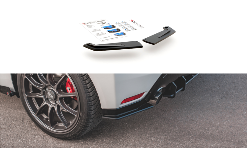 Maxton Racing Heck Ansatz Flaps Diffusor für Toyota GR Yaris Mk4 TOYA4GR4CNC-RSD1B