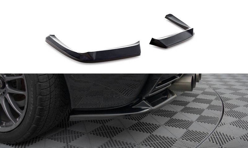 Maxton Heck Ansatz Flaps Diffusor Chevrolet Corvette C5 schwarz Hochglanz CH-CO-C5-RSD1-G