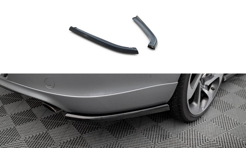 Maxton Heck Ansatz Flaps Diffusor Opel Insignia OPC-Line Mk1 schwarz Hochglanz OP-IS-1-OPCLINE-RSD1-G