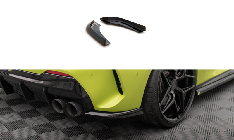 Maxton Heck Ansatz Flaps Diffusor V.5 für BMW 1er F40 M-Paket/ M135i schwarz Hochglanz BM-1-40-M-RSD9-G