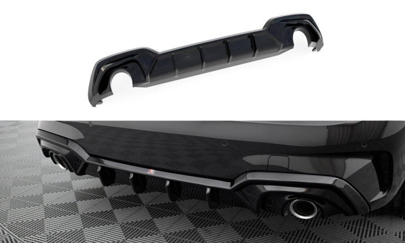 Maxton Diffusor Heck Ansatz BMW 3er M-Paket G20 / G21 BM-3-21-MPACK-RS1RS3RGO_O