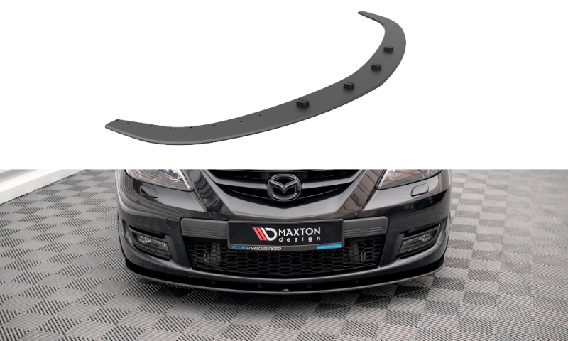Maxton Street Pro Front Ansatz für für Mazda 3 MPS Mk1 MA3MPS1CNC-FD1B