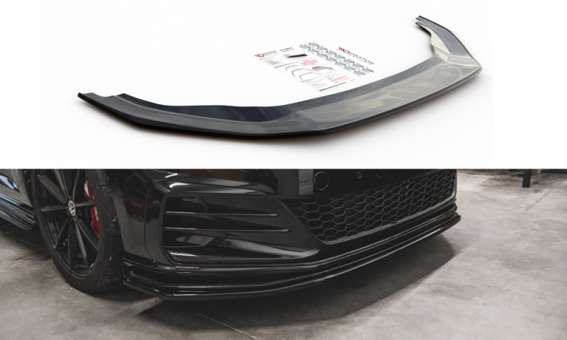Maxton Front Ansatz VW Golf 7 GTI TCR VW-GO-7F-GTI-TCR-FD1-RED