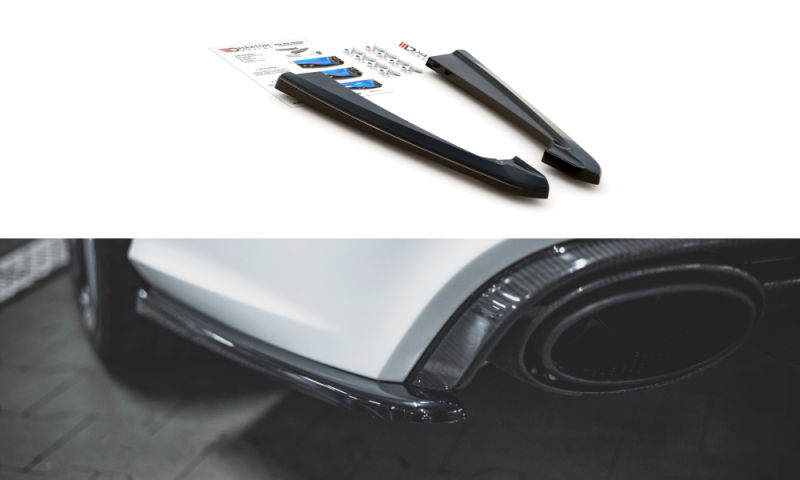 Maxton Heck Ansatz Flaps Diffusor V.2 für Audi RS6 C7 schwarz Hochglanz AU-RS6-C7-RSD2-G