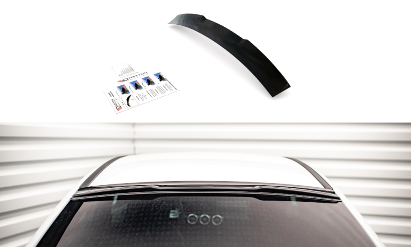 Maxton Heckscheiben Spoiler für Mercedes A35 Limousine V177 schwarz Hochglanz ME-A-177-35-S-H1-G