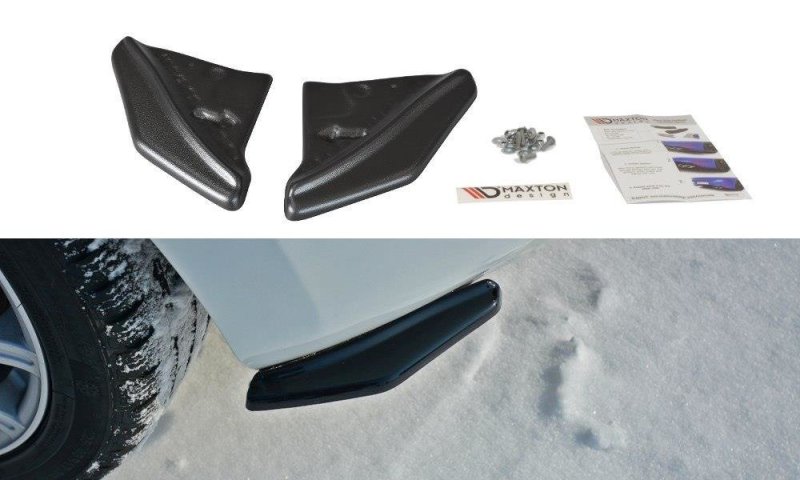 Maxton Heck Ansatz Flaps Diffusor für KIA CEE"D / PRO CEE"D GT MK2 schwarz Hochglanz KI-CE-2-GT-RSD1-G