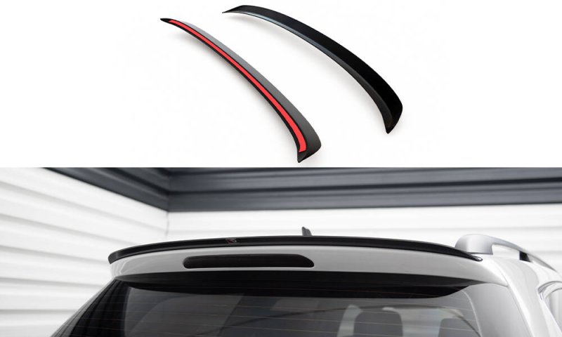 Maxton Spoiler CAP Abrisskante VW Passat Variant B7 schwarz Hochglanz VW-PA-B7-VA-CAP1-G