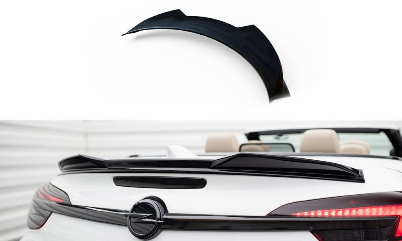 Maxton Spoiler CAP Abrisskante 3D Opel Cascada schwarz Hochglanz OP-CA-1-CAP3D1-G