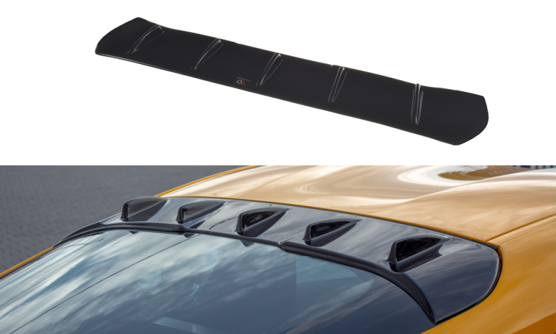 Maxton Heckscheiben Spoiler für Toyota Supra mk5 schwarz Hochglanz TO-SU-5-H1-G