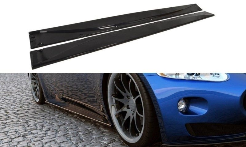 Maxton Seitenschweller Ansatz für MASERATI GRANTURISMO 2007-2011 Carbon Look  MS-GT-1-SD1-C