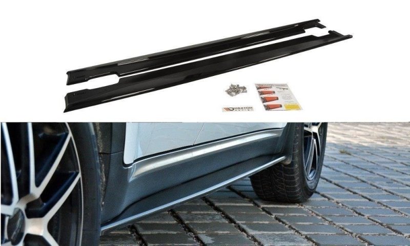 Maxton Seitenschweller Ansatz für KIA SPORTAGE mk4 GT-Line Carbon Look  KI-SP-4-GT-SD1-C