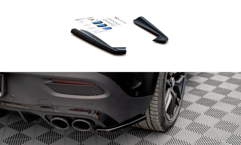 Maxton Heck Ansatz Flaps Diffusor für Mercedes-AMG GLE Coupe C167 schwarz Hochglanz ME-GLE-C167-AMG-RSD1-G