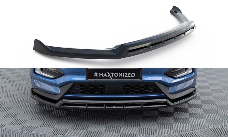 Maxton Front Ansatz Ford Edge ST Mk2 schwarz Hochglanz FO-ED-2-ST-FD1G+FD1R-G